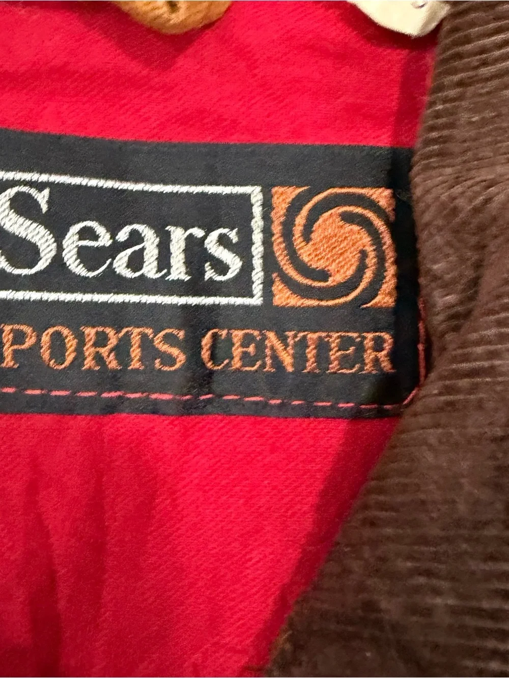 Vintage 70s Sears Sports Center Hunting Field Jacket Tan Brown Size M